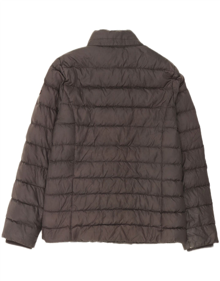 Giacca imbottita da donna Tommy Hilfiger UK 14 poliestere nero medio
