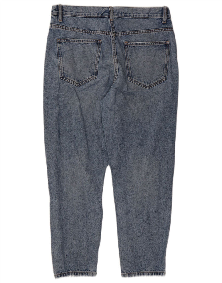 Jeans corti da uomo ZARA EU 40 medio W31 L25 cotone blu