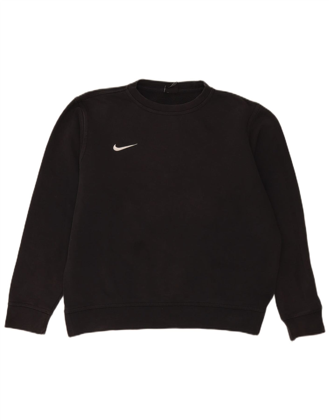 Felpa da uomo Nike Maglione grande in cotone nero