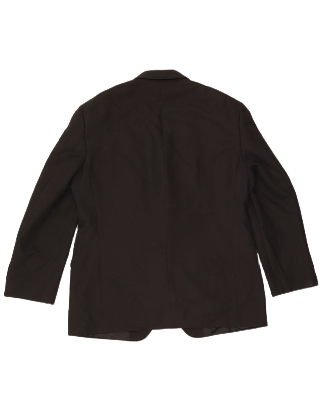 Giacca blazer a 3 bottoni da uomo Marks & Spencer UK 42 grande poliestere nero