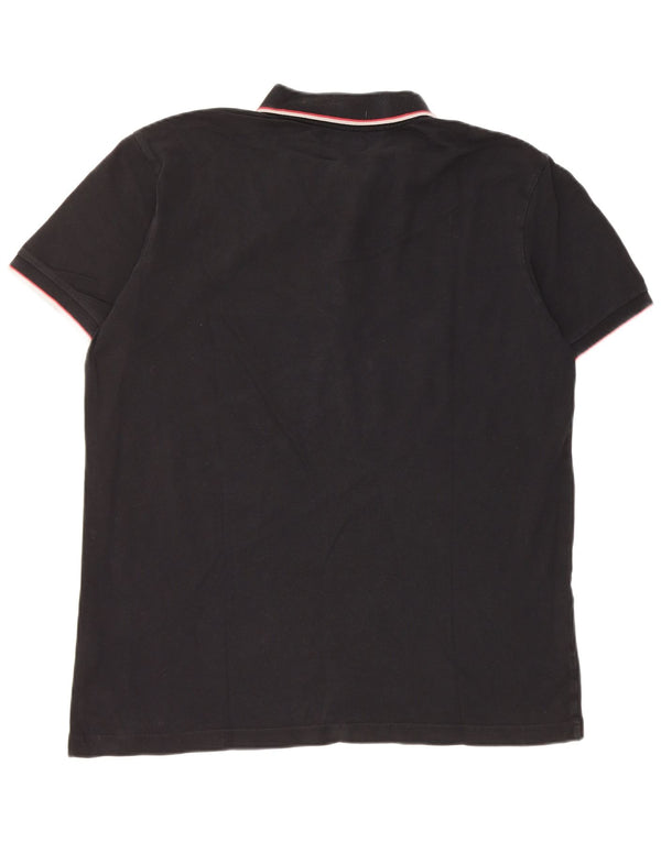 Polo Kappa Uomo 2XL Cotone Nero