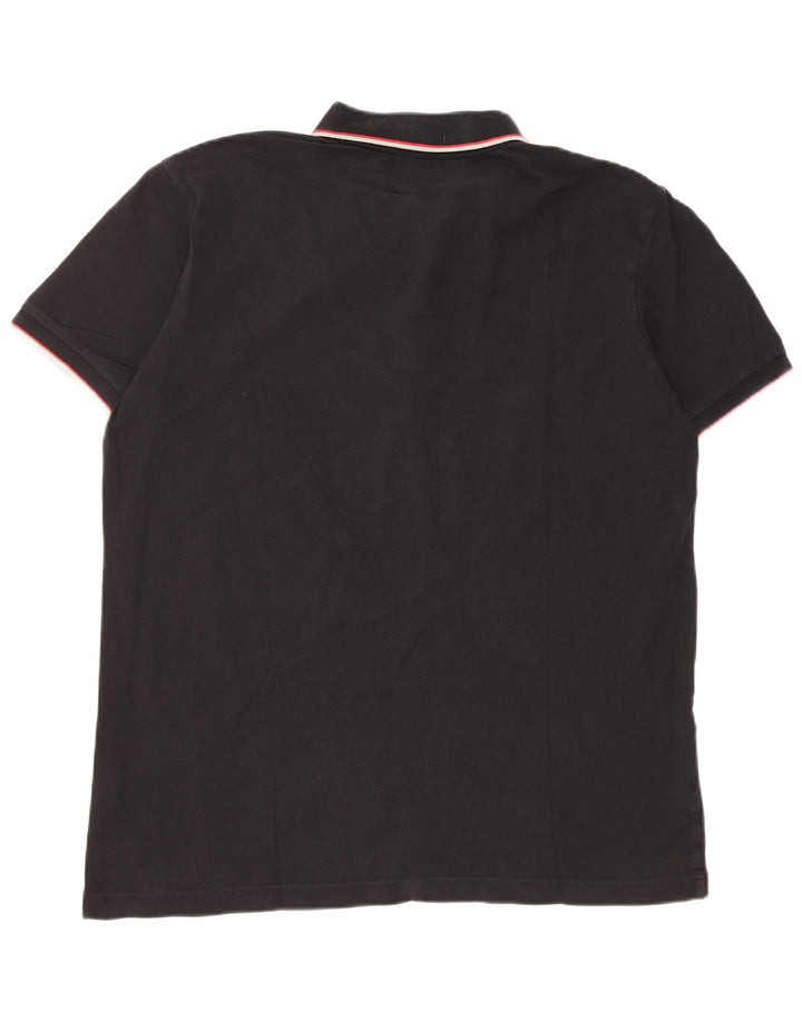 Polo Kappa Uomo 2XL Cotone Nero