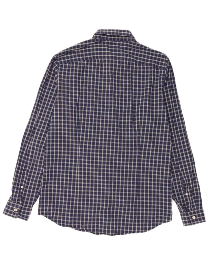 MICHAEL KORS Camicia slim fit da uomo a quadri blu navy medio