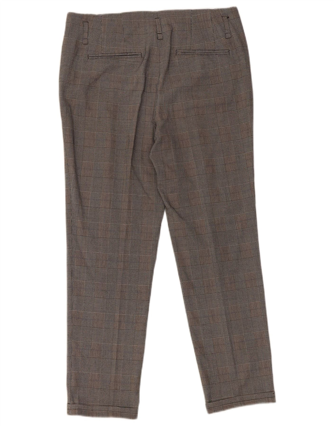 Pantaloni corti slim da donna Zara piccoli W26 L25 pied de poule grigi
