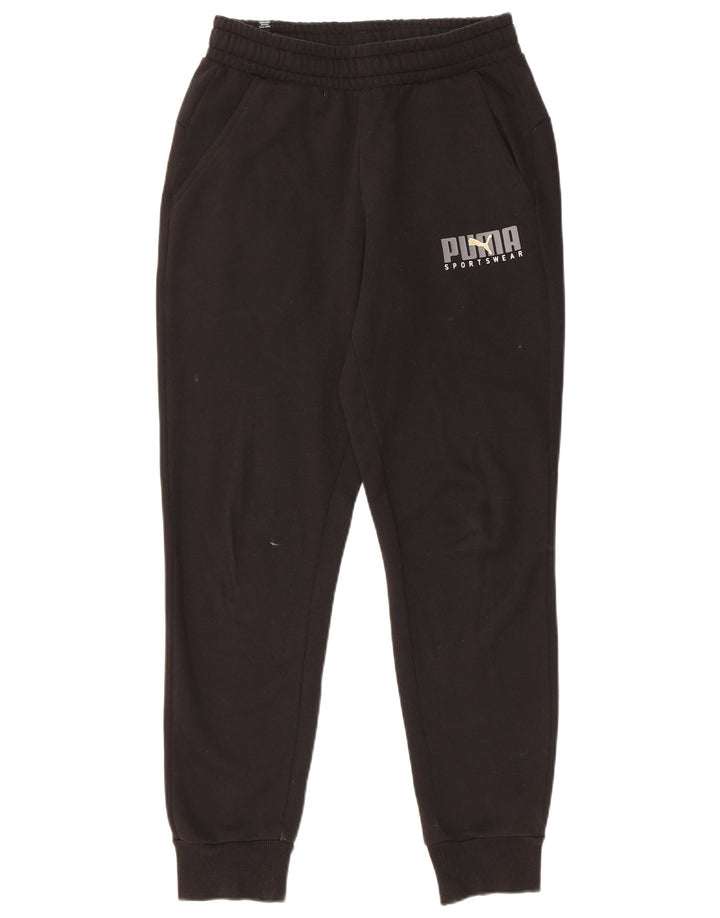Pantaloni da tuta grafica da uomo Puma Joggers piccoli neri