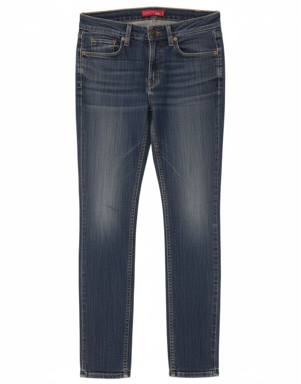 Levi's Donna 524 Jeans skinny super bassi US 5 Medio W30 L32 Cotone blu