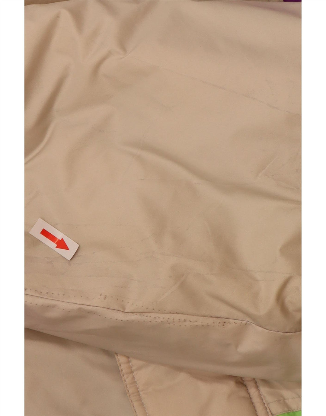 Giacca imbottita da uomo Brugi UK 40 Large Beige Colourblock in poliammide