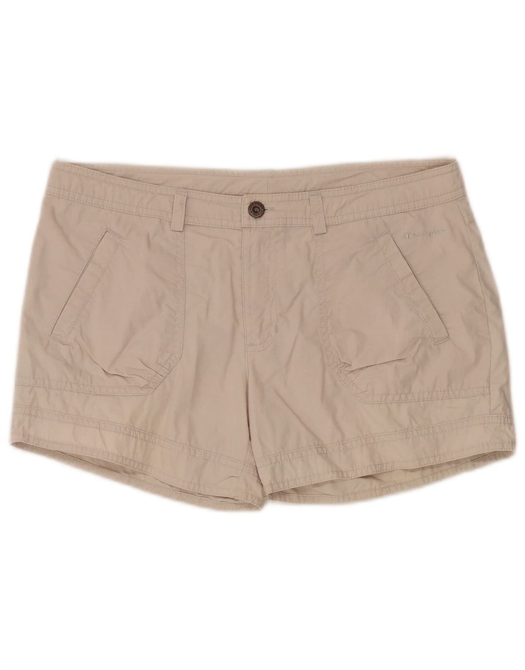Pantaloncini chino da donna Champion medi W30 cotone beige