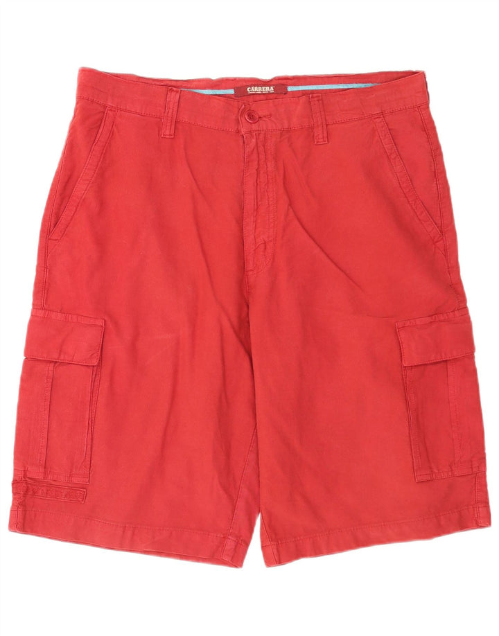 Pantaloncini cargo da uomo Carrera IT 52 XL W36 Rosso Cotone