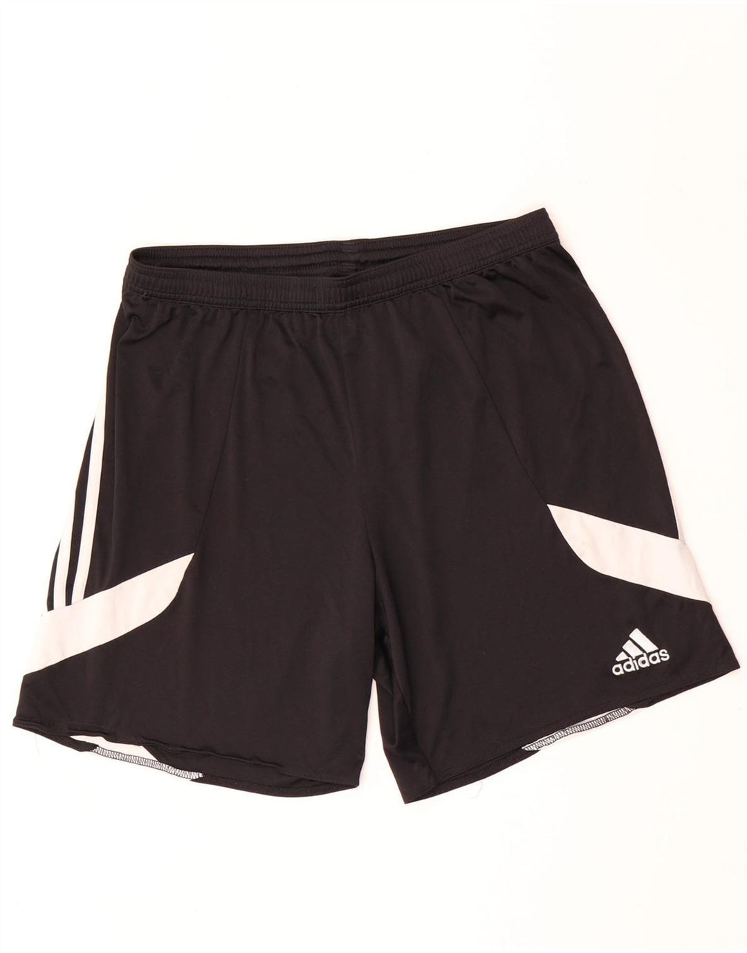Pantaloncini sportivi Adidas Climalite da uomo grandi color block nero