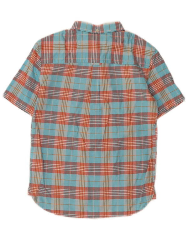 Lyle & Scott Camicia a maniche corte da bambino 12-13 anni in cotone a quadri multicolore