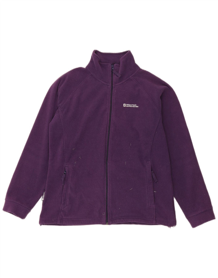 Giacca in pile da donna Mountain Warehouse UK 16 Large Viola Poliestere