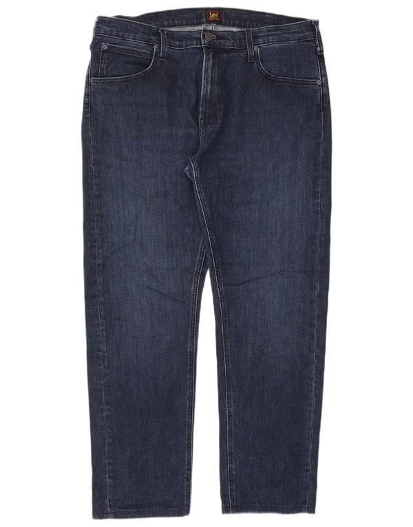 Jeans dritti da uomo Lee W36 L32 in cotone blu