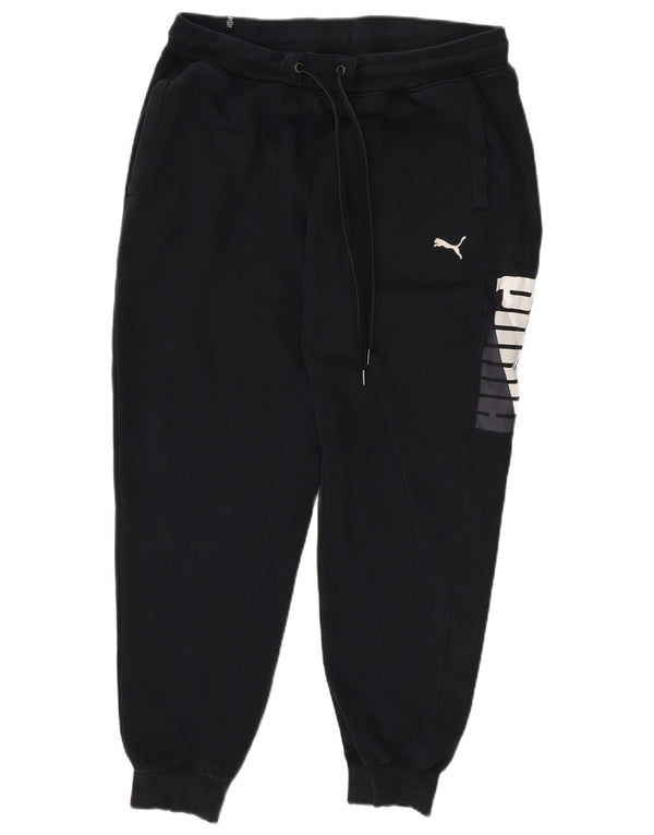 Pantaloni da tuta grafica da uomo Puma Joggers XL cotone nero