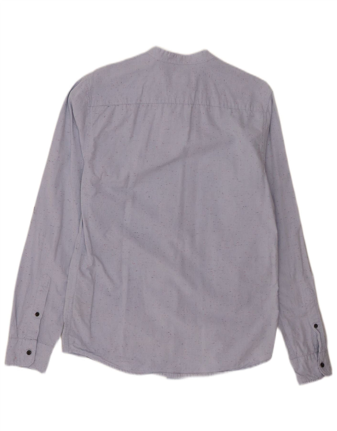 Camicia da uomo Scotch & Soda in cotone screziato blu medio