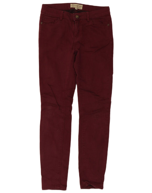Pantaloni casual skinny da donna Fat Face UK 8 piccoli W28 L27 marrone