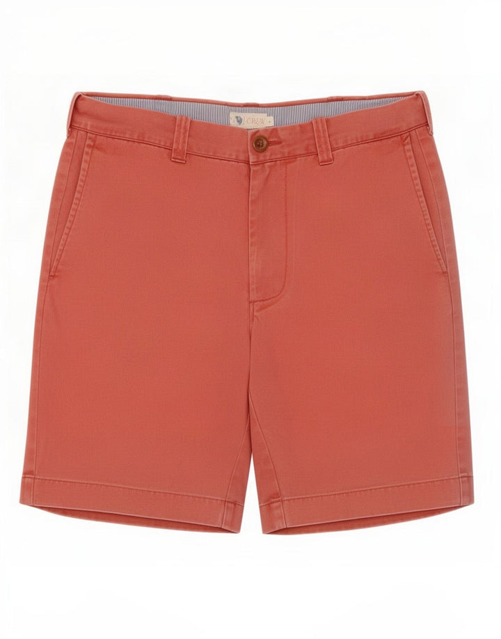 Pantaloncini chino da uomo J. Crew medi W31 cotone rosso