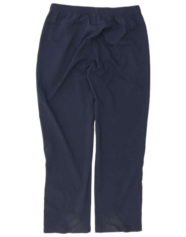 Pantaloni da tuta da uomo Adidas XL poliestere blu navy