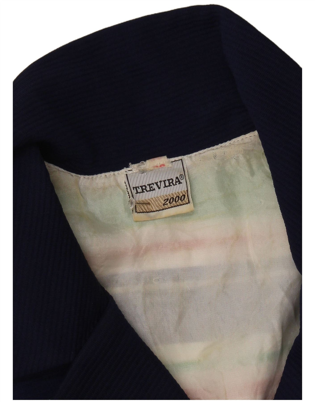 Abito polo senza maniche da donna Trevira UK 12 medio a righe multicolore