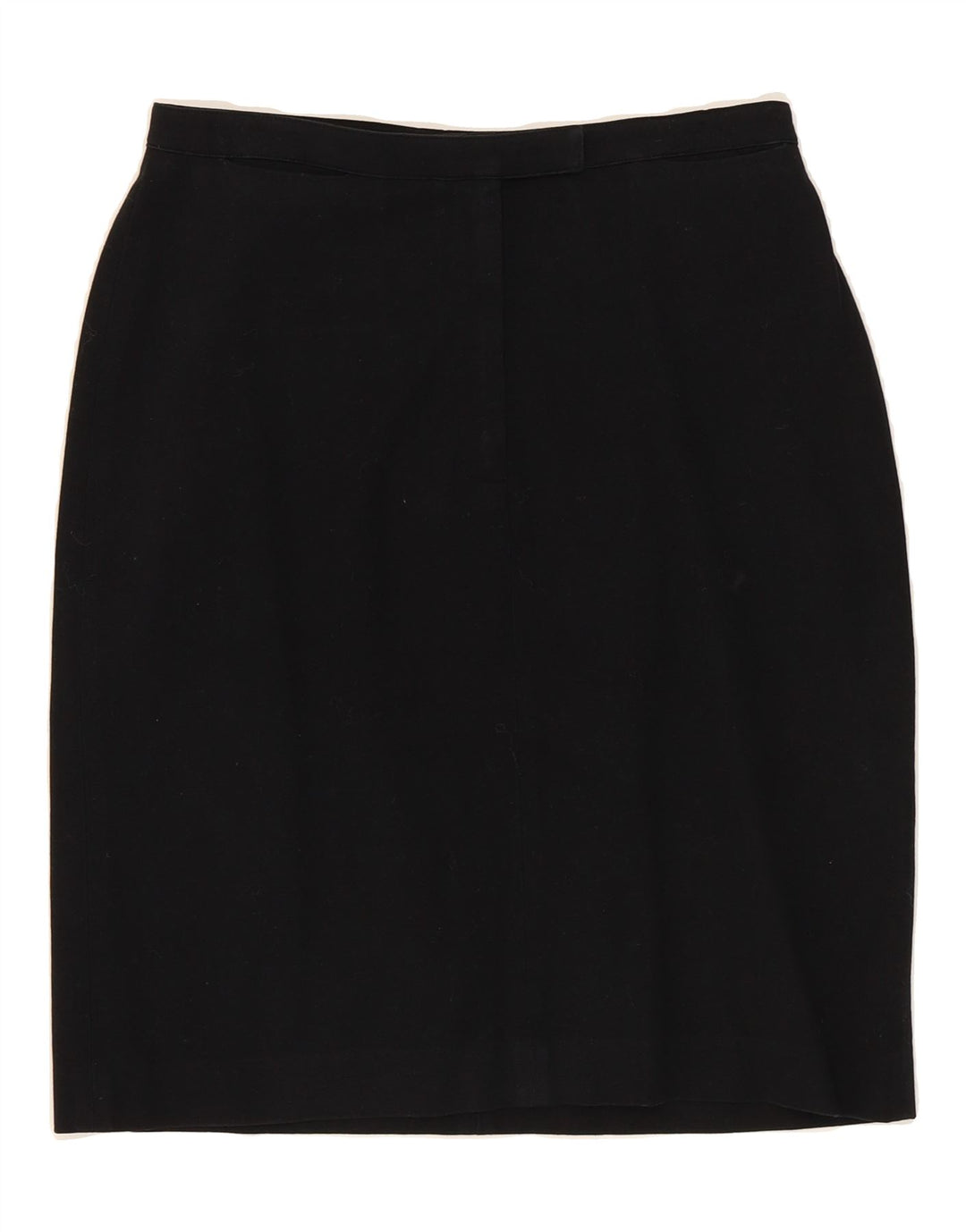RALPH LAUREN Womens Pencil Skirt US 6 Medium W28  Black Cotton Vintage Ralph Lauren and Second-Hand Ralph Lauren from Messina Hembry 