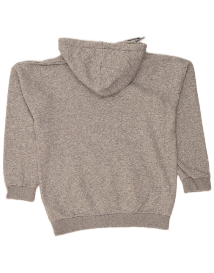 Felpa con cappuccio oversize da donna Fila UK 6 XS Cotone grigio