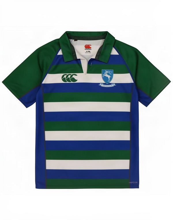 Polo Canterbury da bambino 13-14 anni in poliestere a righe multicolore