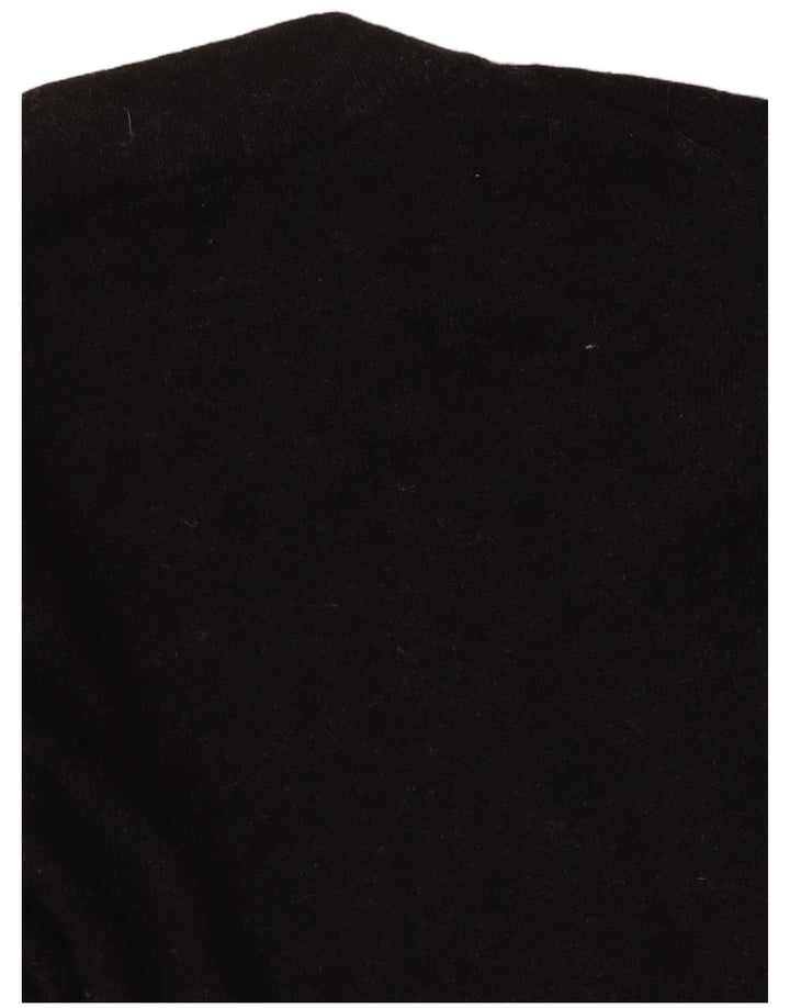 Maglione maglione girocollo da donna Cos UK 10 piccolo lana nera