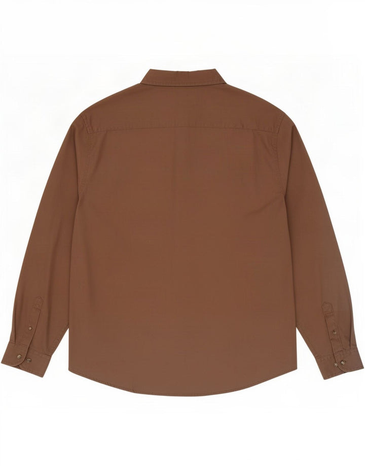 Camicia da uomo Wrangler 3XL cotone marrone
