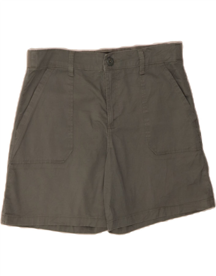 LEE Womens Casual Shorts US 12 Large W34 Grey Check Cotton Vintage Lee and Second-Hand Lee from Messina Hembry 