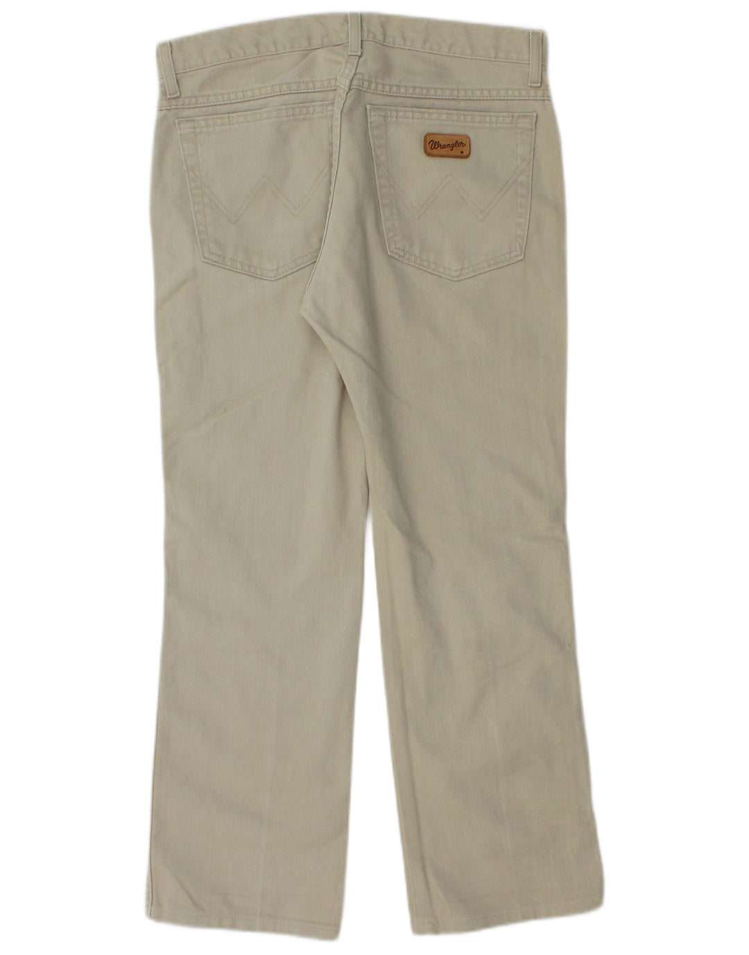 WRANGLER Pantaloni casual dritti da uomo Texas W32 L27 Cotone beige