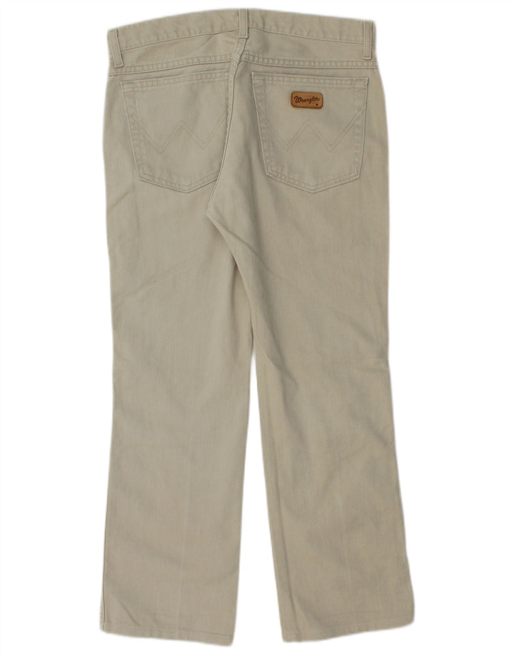 WRANGLER Pantaloni casual dritti da uomo Texas W32 L27 Cotone beige