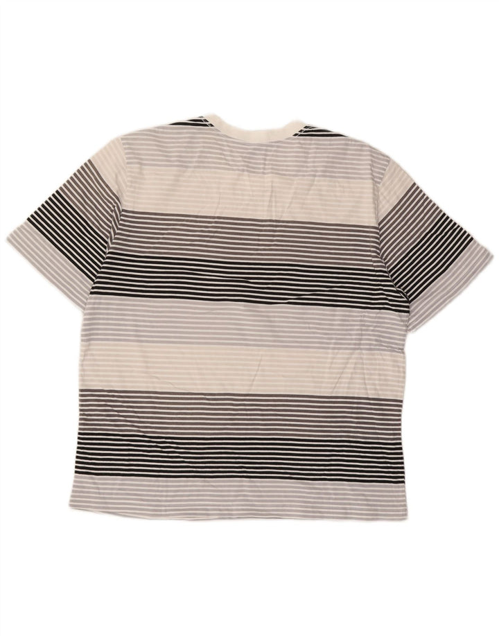 T-shirt da uomo Nike Top XL a righe grigie
