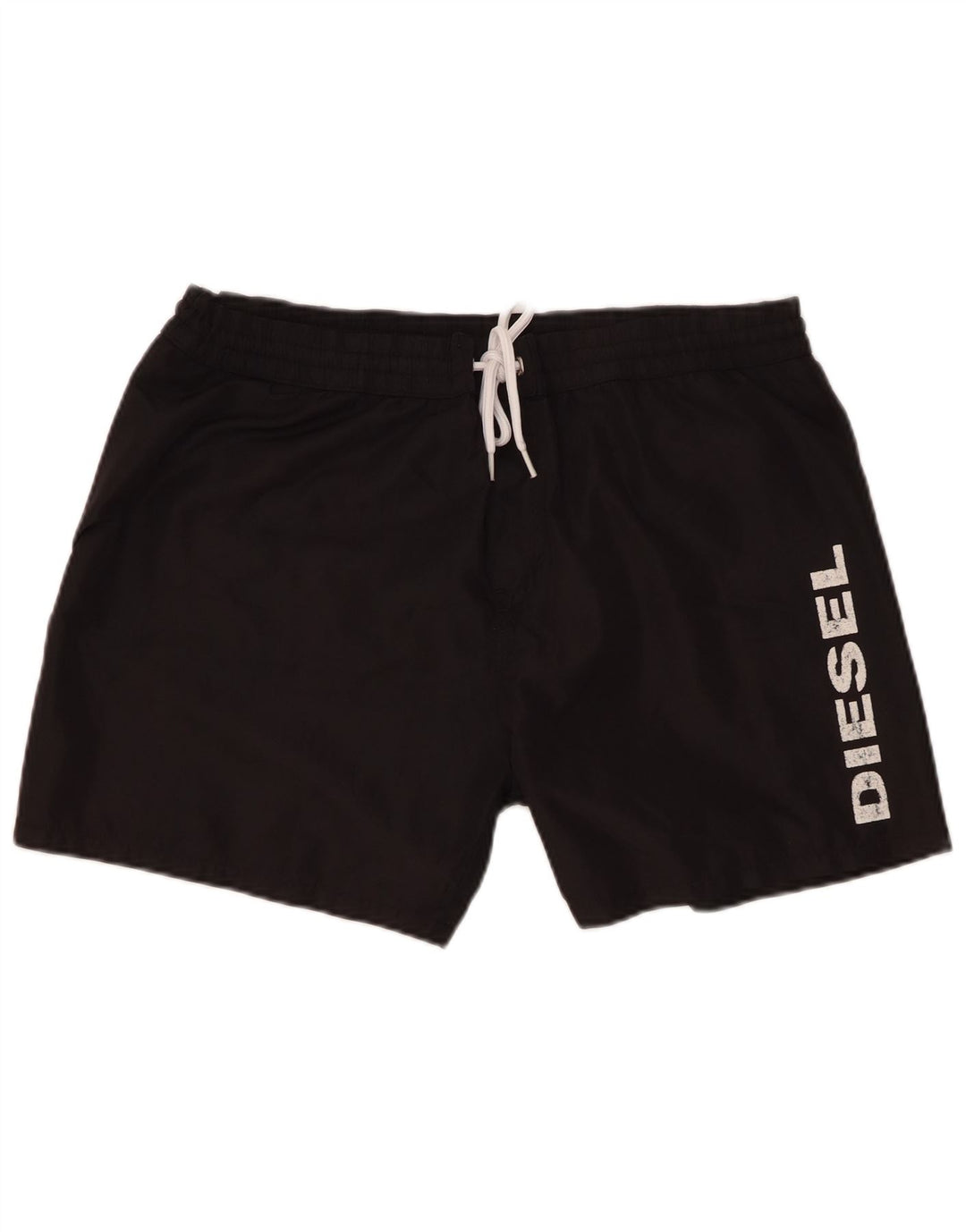 DIESEL Pantaloncini da bagno grafici da uomo EU 50 Large Nero Poliestere