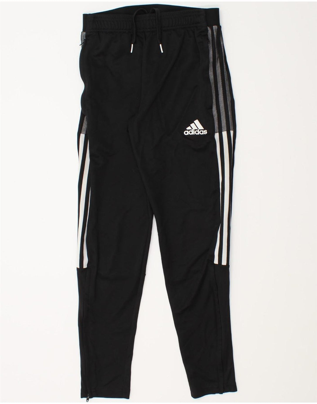 Pantaloni da tuta Adidas Aeroready da donna UK 8 Small Poliestere nero
