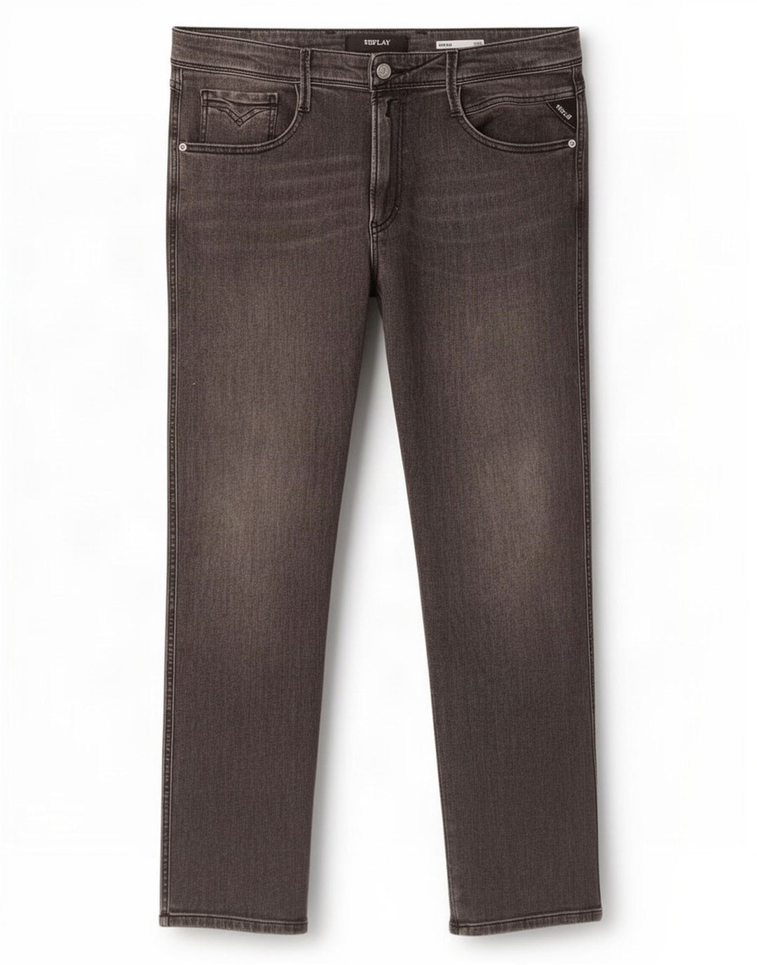 Replay Jeans Anbass Slim da Uomo W36 L32 Grigi