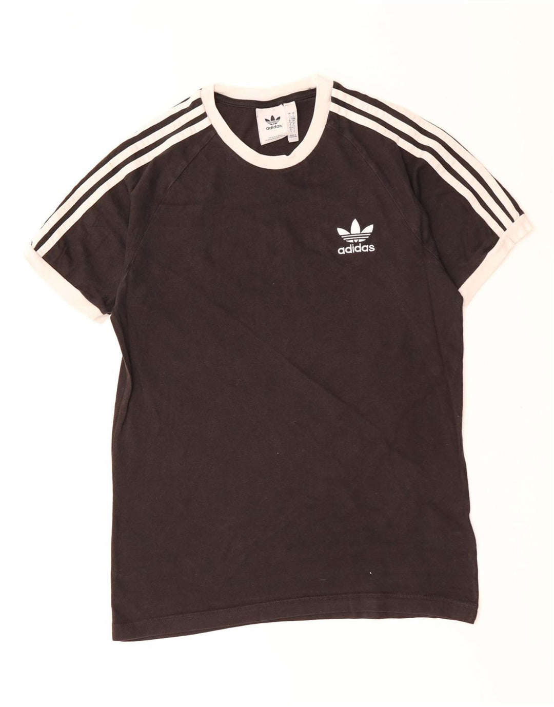 T-shirt ADIDAS da uomo Top piccola in cotone nero