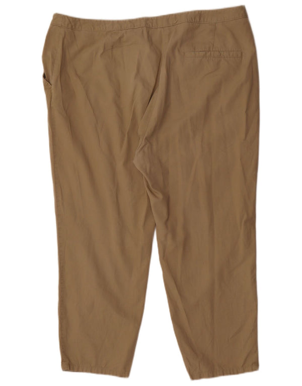 Pantaloni corti da donna Marks & Spencer UK 18 XL W38 L24 Cotone beige