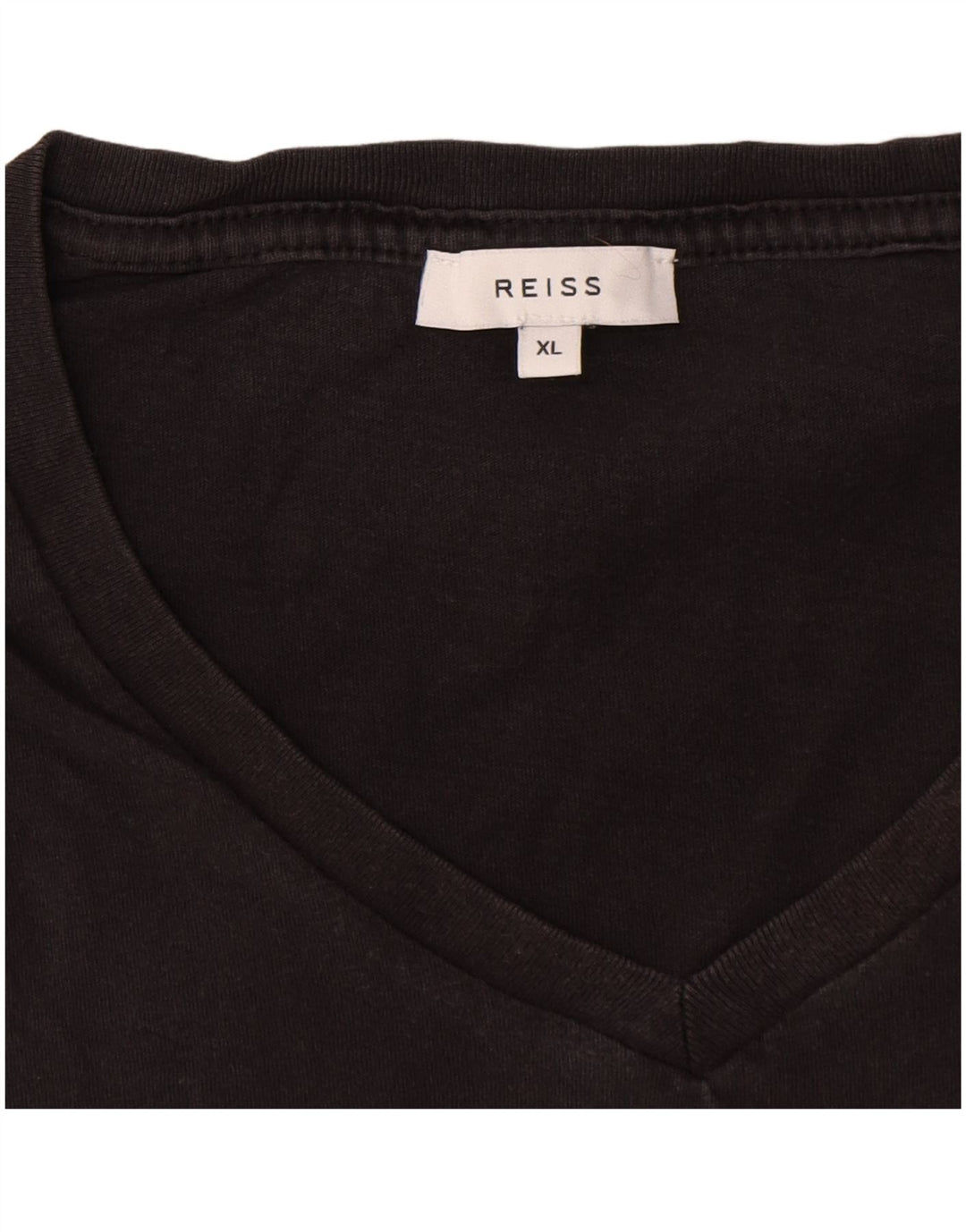 T-shirt da uomo Reiss Top XL in cotone grigio