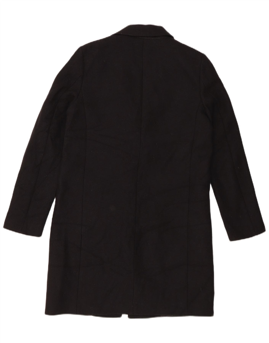 Cappotto ZARA Donna UK 14 Medio Nero