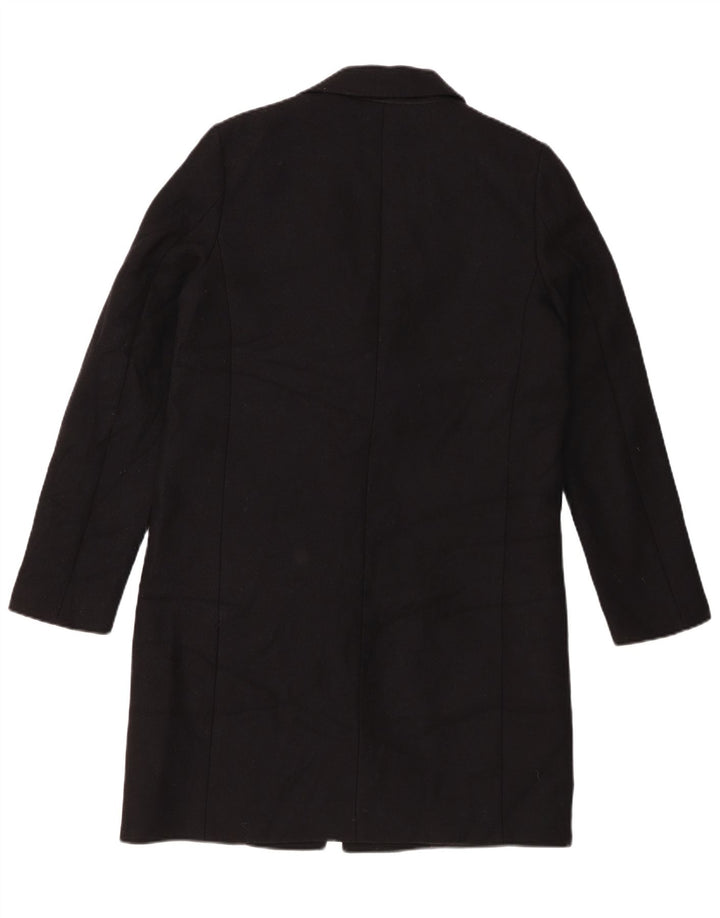 Cappotto ZARA Donna UK 14 Medio Nero