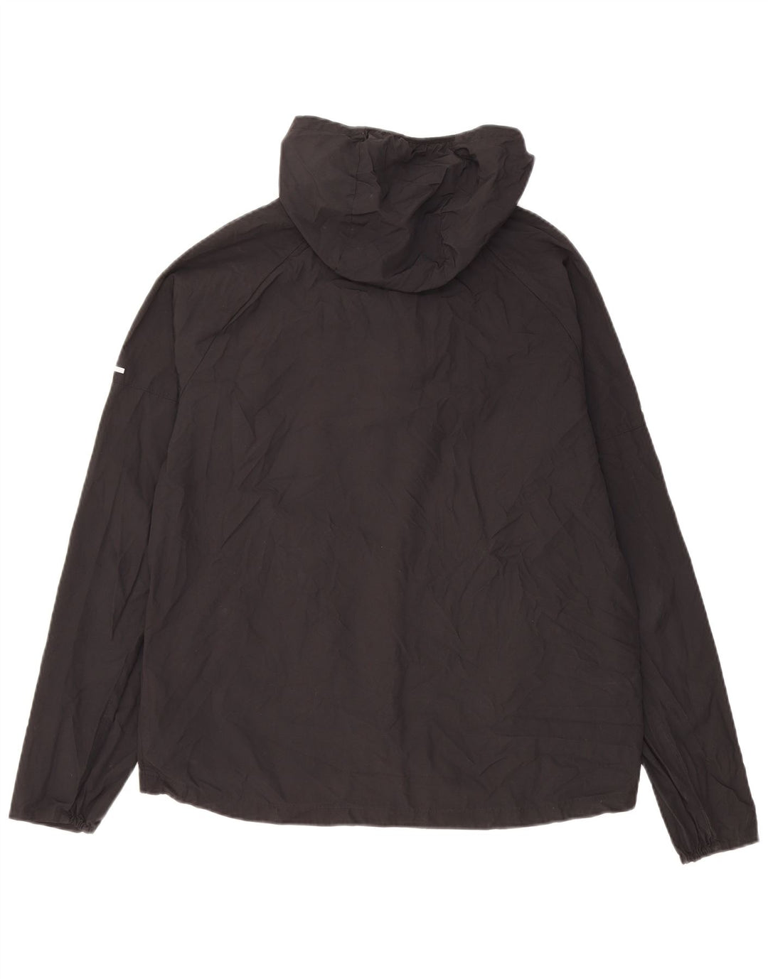 Giacca da corsa con cappuccio da donna Nike UK 14 media nera