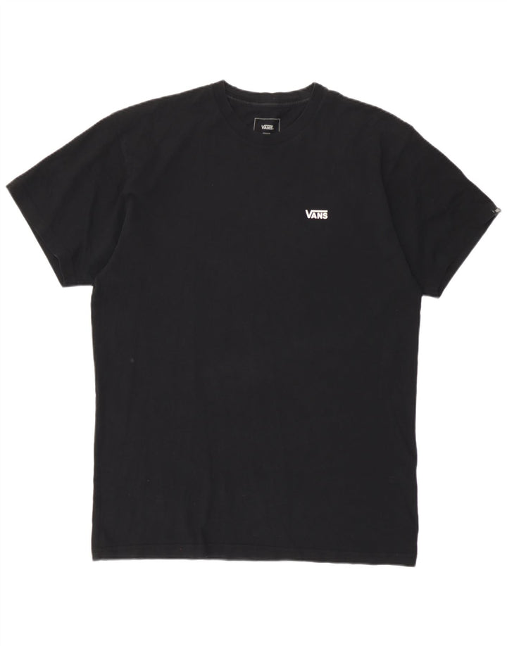 T-shirt da uomo Vans Classic Fit, vestibilità media, cotone nero