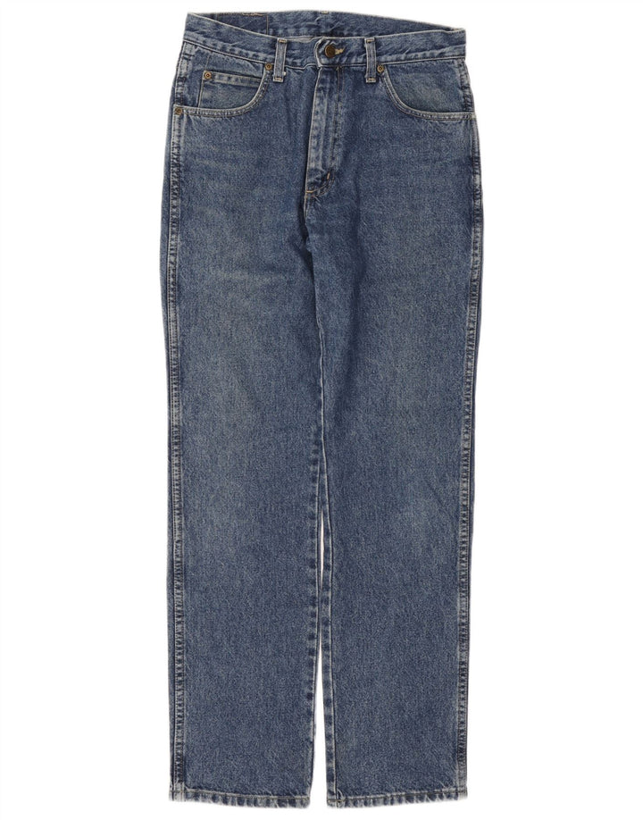 Jeans dritti da uomo vestibilità regolare WRANGLER W32 L32 cotone blu