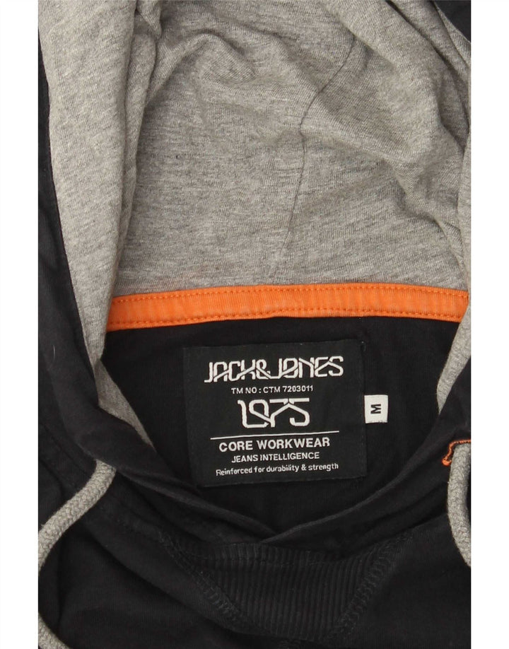 Jack & Jones Top con cappuccio da uomo a maniche lunghe blu navy medio