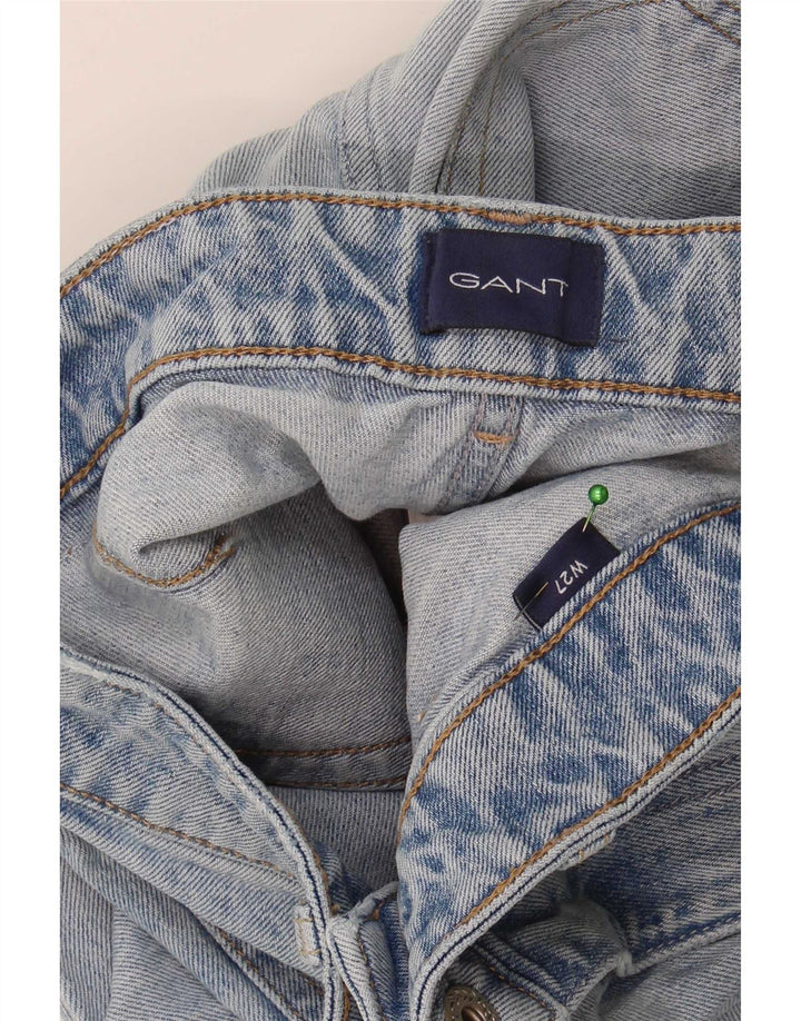 Jeans dritti da donna Gant W27 L27 cotone blu