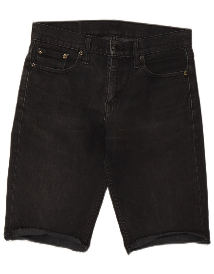 Pantaloncini di jeans Levi's 511 da uomo W30 cotone nero medio