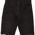 Pantaloncini di jeans Levi's 511 da uomo W30 cotone nero medio