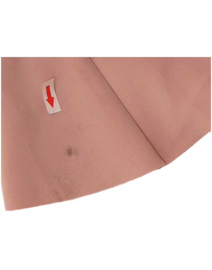 Abito da donna con spalle scoperte con volant sul davanti Lipsy UK 12 Poliestere rosa medio