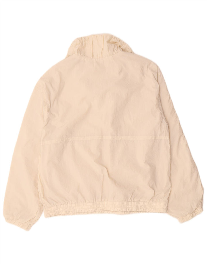 Giacca antipioggia per ragazze Zara 13-14 anni in nylon bianco