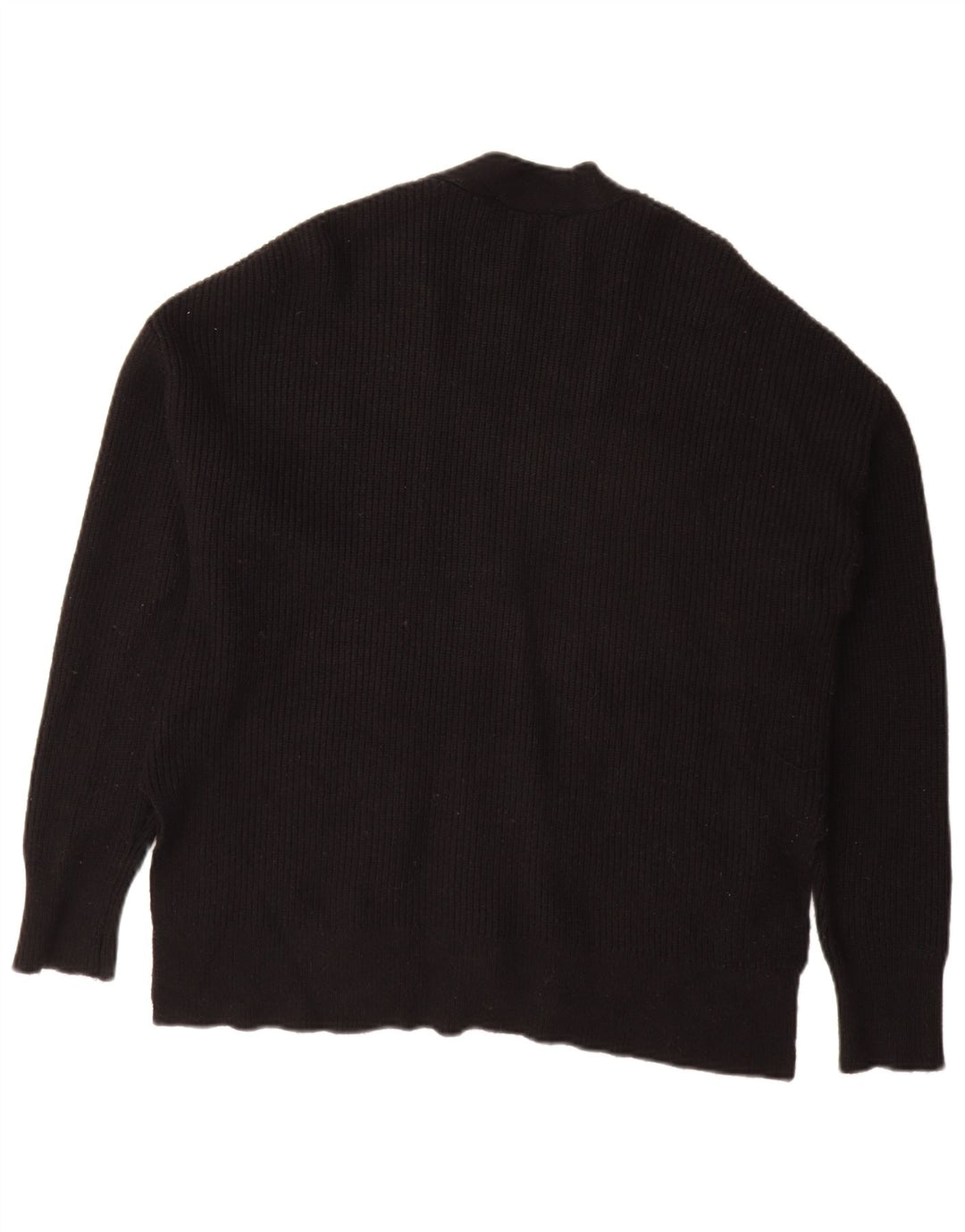 Maglione cardigan oversize da donna Zara UK 10 piccolo nero